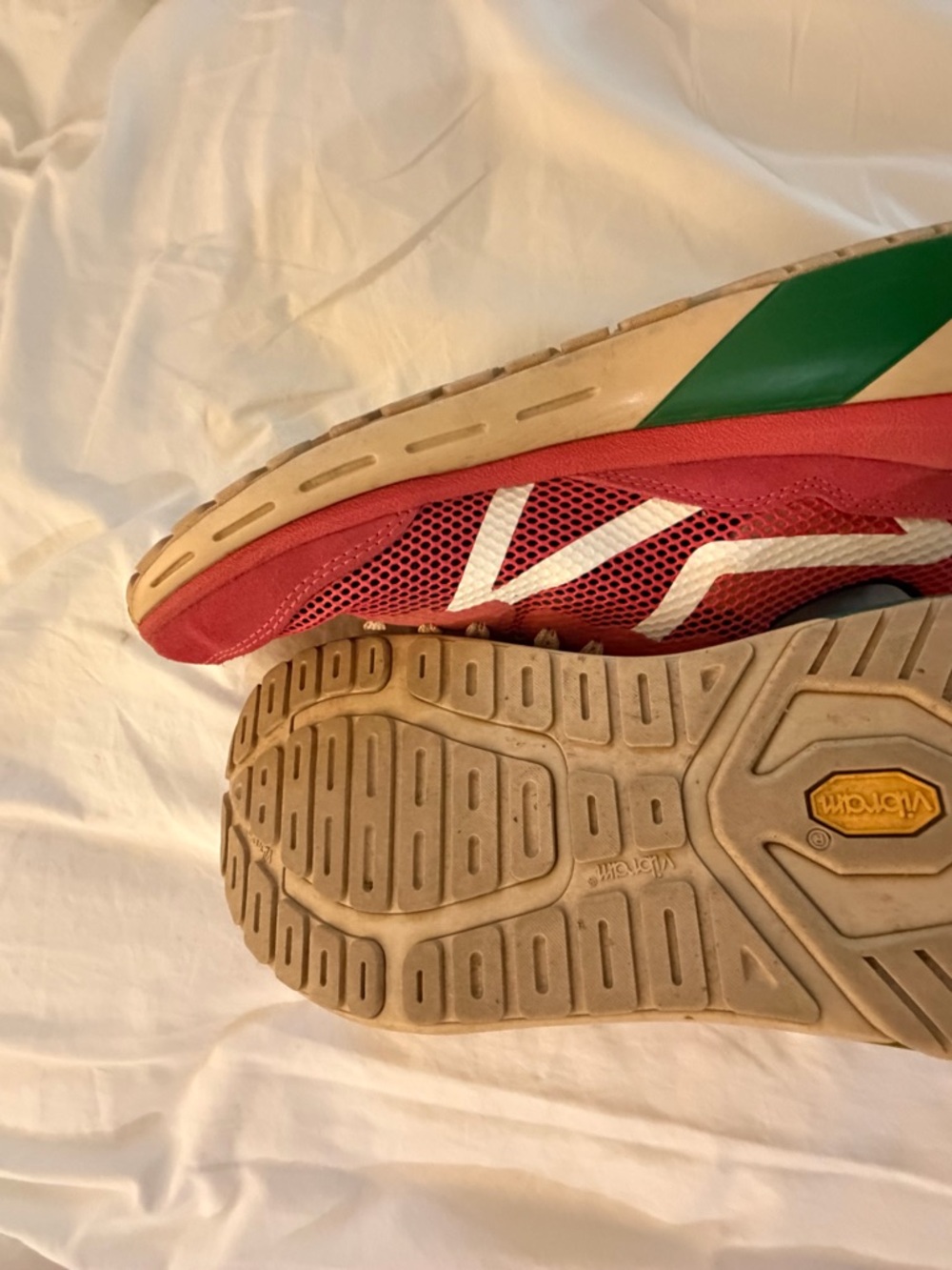 BrandBlack Black and Red Trainer with Cream Lining - Picture 6 of 7